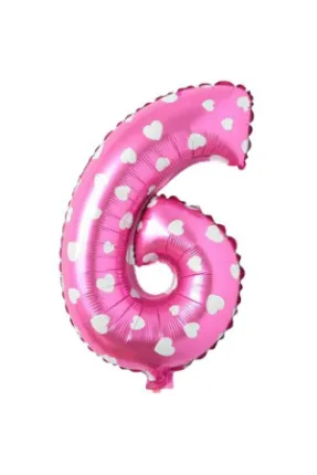 16 INC Pembe Kalpli Balon6