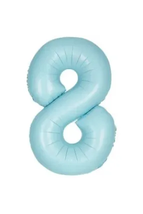 16 INC Retro Mavi Balon8