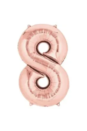 16 INC Rose Gold Balon8