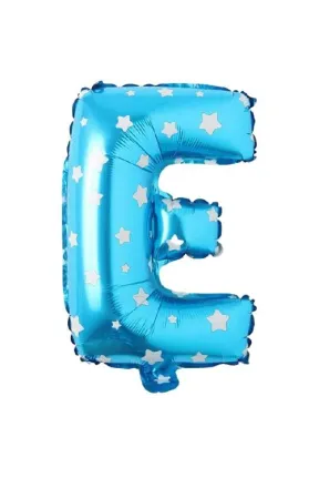 16 INC Mavi Yıldızlı Balon E