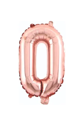 0- RAKAM 34 İNC ROSEGOLD RENK BALON 76 CM