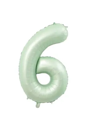 6- RAKAM 34 İNC RETRO YEŞİL RENK BALON 76 CM 6- RAKAM 34 İNC RETRO YEŞİL RENK BALON 76 CM