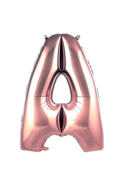 A- HARF 40 İNC ROSEGOLD RENK BALON 100 CM