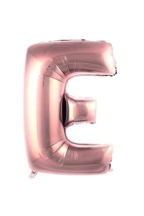 E- HARF 40 İNC ROSEGOLD RENK BALON 100 CM
