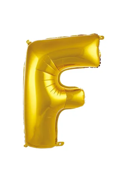 F- HARF 40 İNC GOLD RENK BALON 100 CM