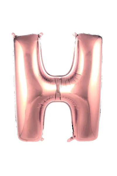 H- HARF 40 İNC ROSEGOLD RENK BALON 100 CM