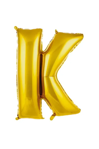 K- HARF 40 İNC GOLD RENK BALON 100 CM