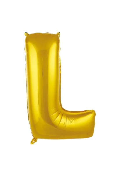 L- HARF 40 İNC GOLD RENK BALON 100 CM