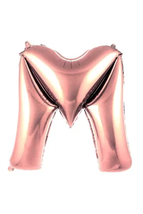 M- HARF 40 İNC ROSEGOLD RENK BALON 100 CM