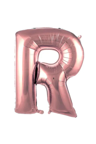 R- HARF 40 İNC ROSEGOLD RENK BALON 100 CM