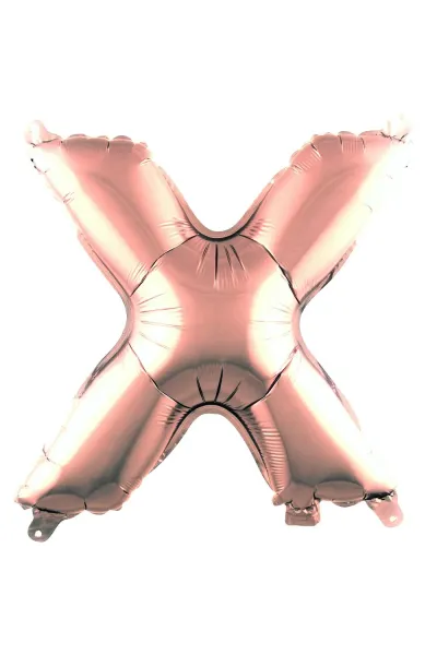 X- HARF 40 İNC ROSEGOLD RENK BALON 100 CM
