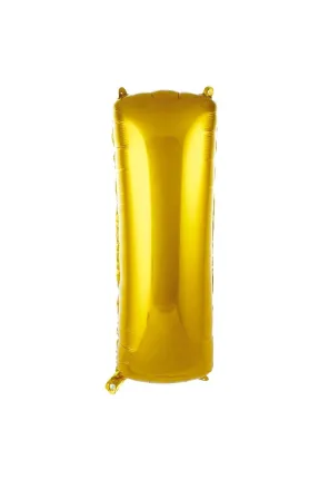 I- HARF 40 İNC GOLD RENK BALON 100 CM