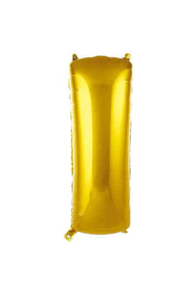 I- HARF 40 İNC GOLD RENK BALON 100 CM
