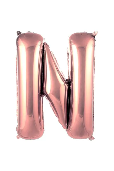 N- HARF 40 İNC ROSEGOLD RENK BALON 100 CM