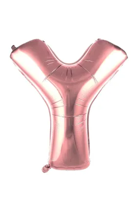 Y- HARF 40 İNC ROSEGOLD RENK BALON 100 CM