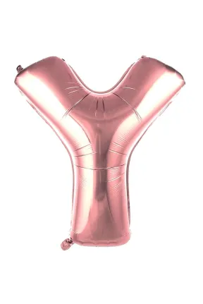 Y- HARF 40 İNC ROSEGOLD RENK BALON 100 CM