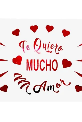 TE QUIERO MUCHO AMOR KIRMIZI YAPIŞKANLI BALON STİCKER