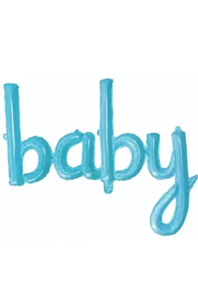 BABY MAVİ FOLYO BALON