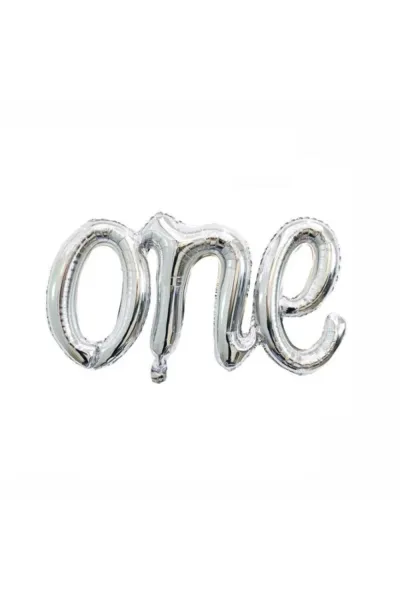 ONE GÜMÜŞ FOLYO BALON 50*107