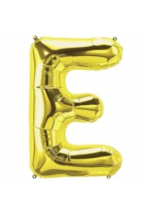 TOPTAN  16 INC FOLYO BALON HARF ALTIN E