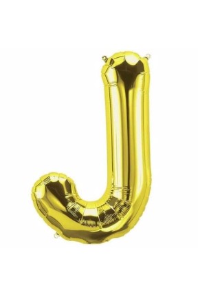 TOPTAN  16 INC FOLYO BALON HARF ALTIN J