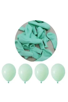 Toptan Pastel Su Yeşili Balon 5 inc 