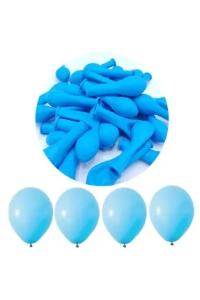 Toptan Pastel Mini Açık Mavi Balon 5 inc