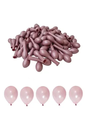 Mini Metalik Gül Kurusu Balon 5 inc