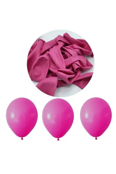 Toptan Pastel Fuşya Balon 12 inc