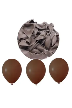 Toptan Pastel Kahverengi Balon 12 inc 