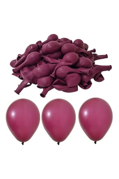 Toptan Pastel Mürdüm Balon 12 inc