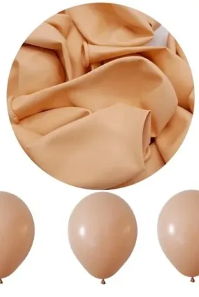 Toptan Pastel Ten Renk Balon 12 inc