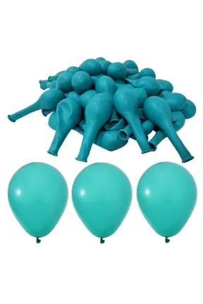 Toptan Pastel Turkuaz Mavi Balon 12 inc 