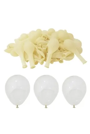 Toptan Pastel Şeffaf Balon 12 inc 