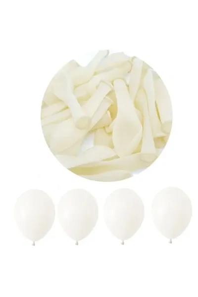 Toptan Pastel Mini Şeffaf Balon 5 İnc