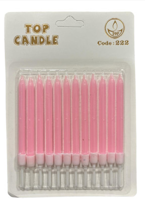 Mum 12'li Kod:222 Pembe