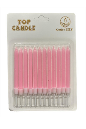 Mum 12'li Kod:222 Pembe