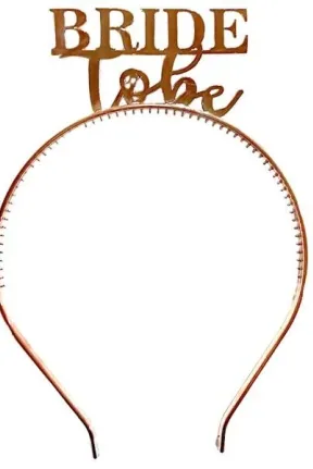 MİKA TAÇ BRİDE TO BE ROSEGOLD