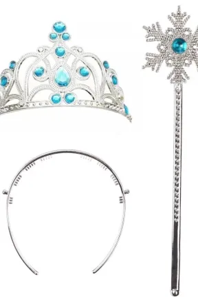 KARTANESİ PRENSESİ TAÇ ASA MAVİ