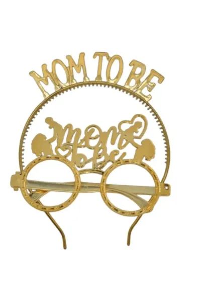 MİKA TAÇ GÖZLÜK MOM TO BE GOLD