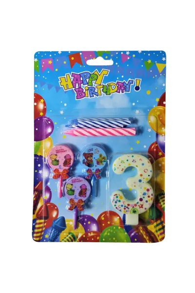 AYICIKLI BEYAZ 3 RAKAM MUM