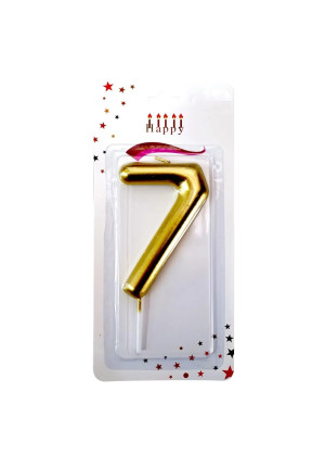 BÜYÜK BOY 7 RAKAM GOLD MUM 13,5CM