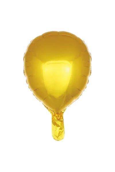 24 INC LATEKS ŞEKİLLİ GOLD RENK FOLYO BALON