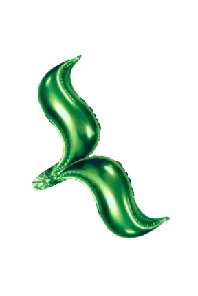 KUYRUK YEŞİL F2 Lİ FOLYO BALON