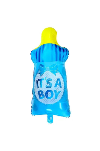 BİBERON MAVİ RENK FOLYO BALON 37*72