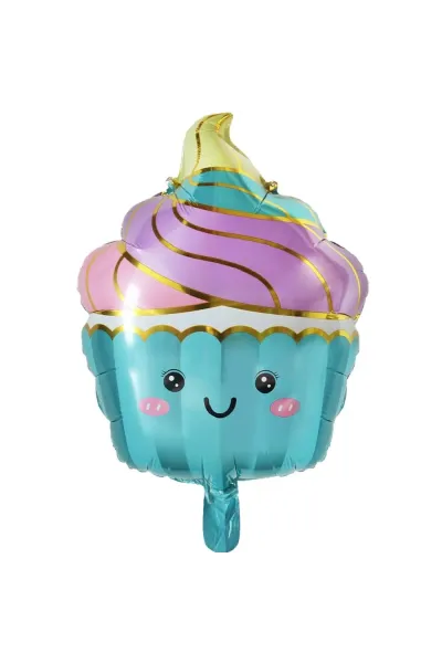 KEK DONDURMA MAVİ FOLYO BALON 44*61,5