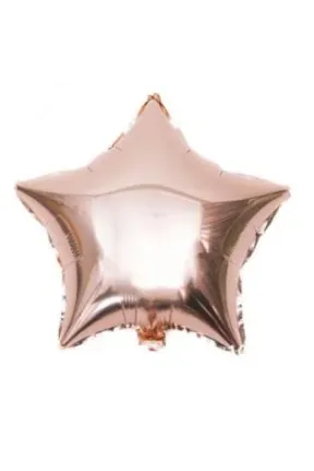 24 İNC YILDIZ ROSEGOLD RENK FOLYO BALON
