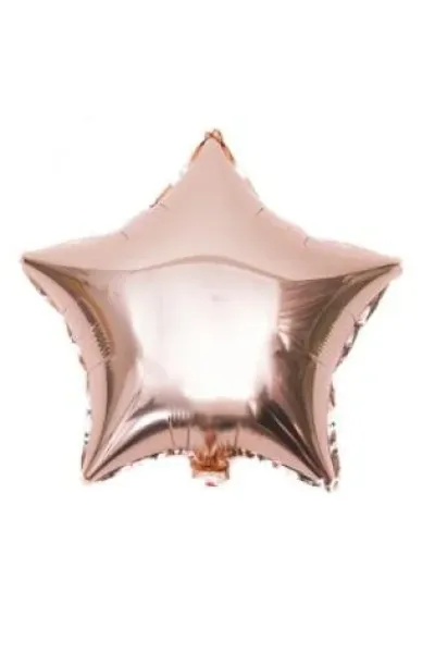 24 İNC YILDIZ ROSEGOLD RENK FOLYO BALON