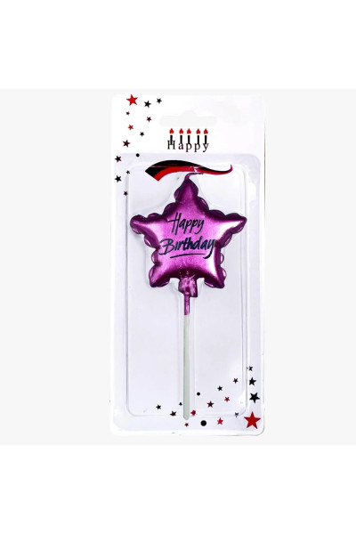 HAPPY BİRTHDAY YILDIZ MOR MUM
