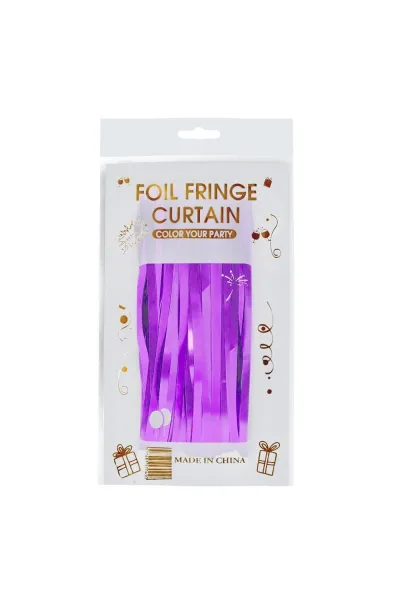 İTHAL METALİZE MOR ARKA PLAN PERDESİ